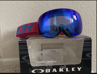 Oakley Flight Deck SnowGoggles NEW!
