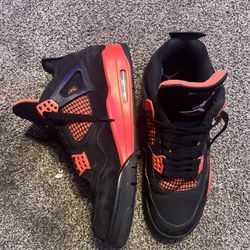 jordan 4 red thunders