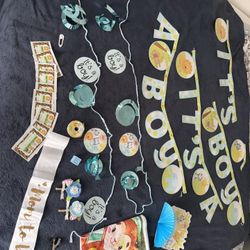 Its A Boy Baby Shower Decorations With Backdrop