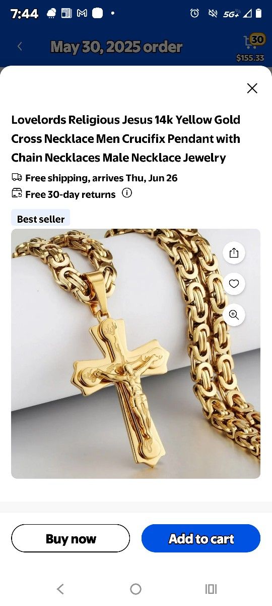 Gold plated
