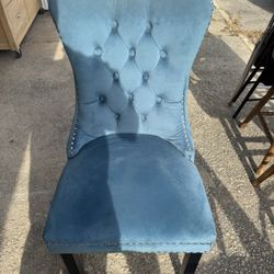 Blue Velvet chair