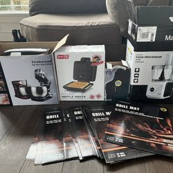 Food Processor Grill Mats Lemon Squeezer Electric Stand Mixer 