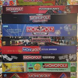 MONOPOLY Games (Complete ) $10 Each 