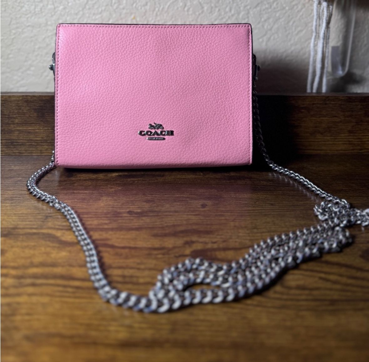 Coach Pink Crossbody Bag