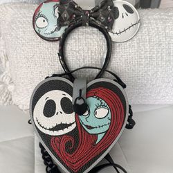 NBC Disney Crossbody And Loungefly Ear Set