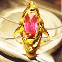 14kt Solid Gold Ring With Pink Natural Sapphire 