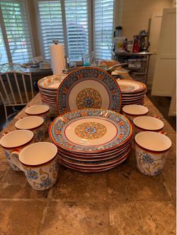 Euro Cerámica Dinnerware Set