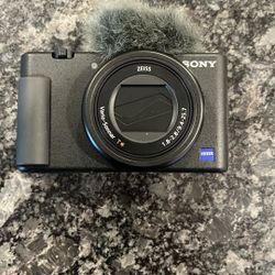 New Sony camera ZV