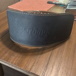 Harbinger Padded Leather Weightlifting Belt