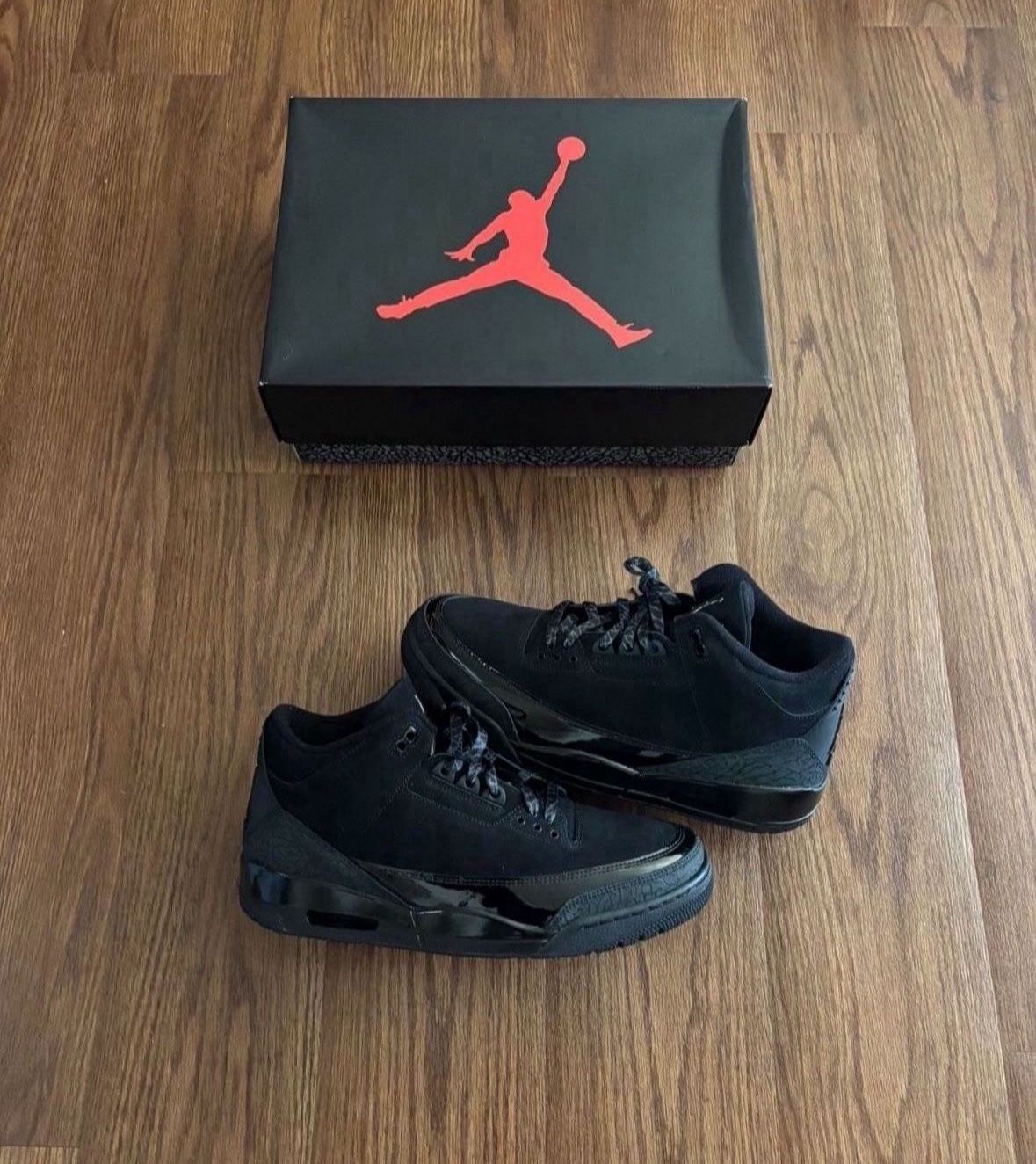 Jordan 3 Black Cat