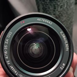 Sony Zeiss Lens 16-35mm F4