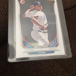 Baseball Card 2014 Bowman Julio Urias Prospect