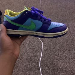 Dunks Blue Green Yellow Light Blue 