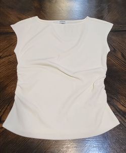 Top /Shirt  Cream Size Large