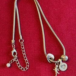 Cherub/Heart Necklace