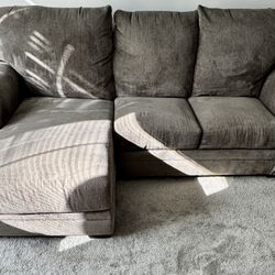 2 Piece Chaise Sectional 