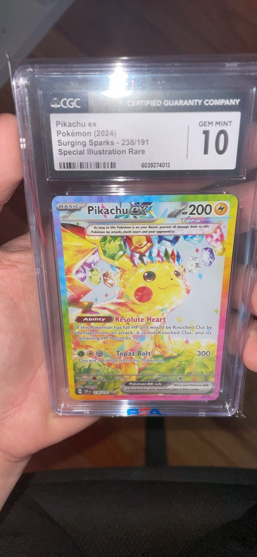 Pikachu Ex Cgc 10