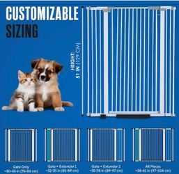 New pet gate 51x31-41
