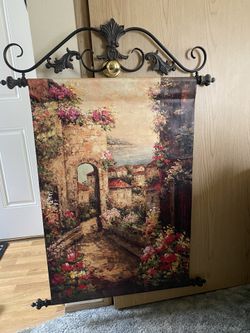 Tuscan Village painting