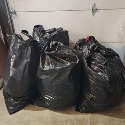 5 Jumbo Bags Of Clothes 