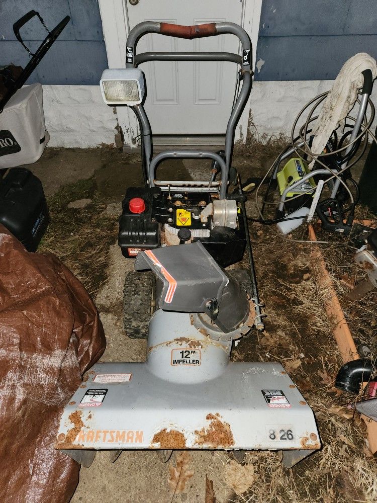 8hp Two Stage Snowblower