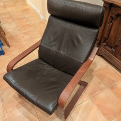 Ikea POÄNG Chair (Leather)