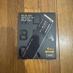 WD SN850X 4TB INTERNAL SSD PCIE GEN 4 NVME