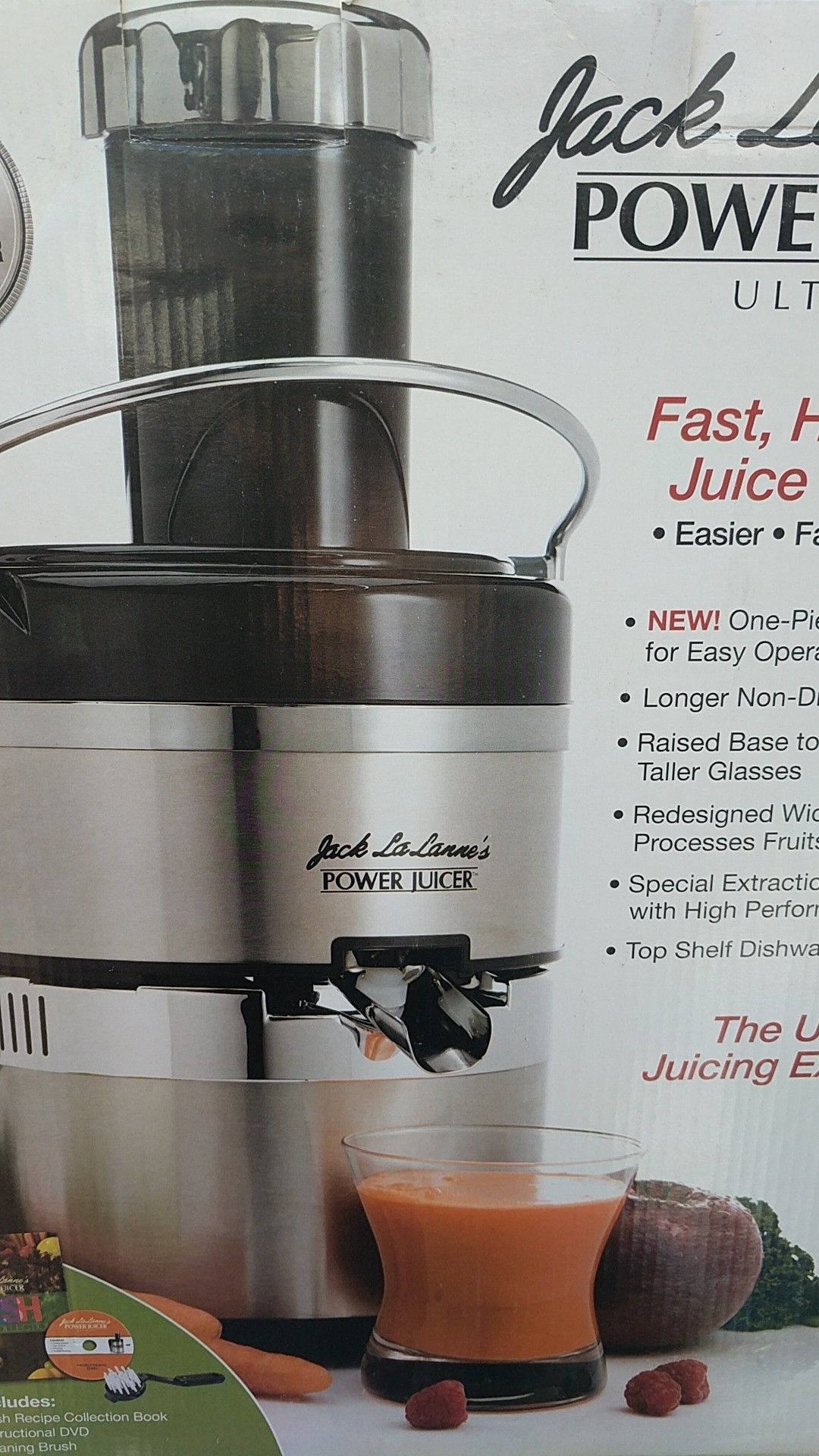 Jack La Lanne's Power Juicer- BRAND NEW