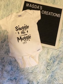 Harry Potter Themed Baby Onesies