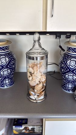 Decorative Glass Jar