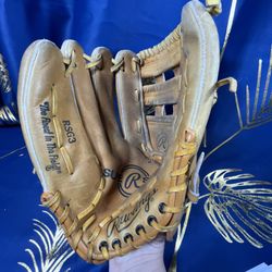  PREOWNED RAWLINGS BASEBALL GLOVE MITT LEFT HAND TROWER -DEEP WELL POCKET, RSG3 SUPERSIZE