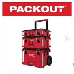 Milwaukee Rolling 3-Pack Packout