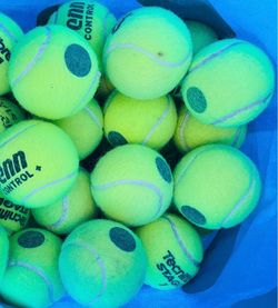 50 Used Tennis Balls Bulk Lot
