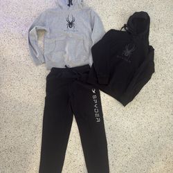 Spyder Men’s Small Hoodies With Joggers