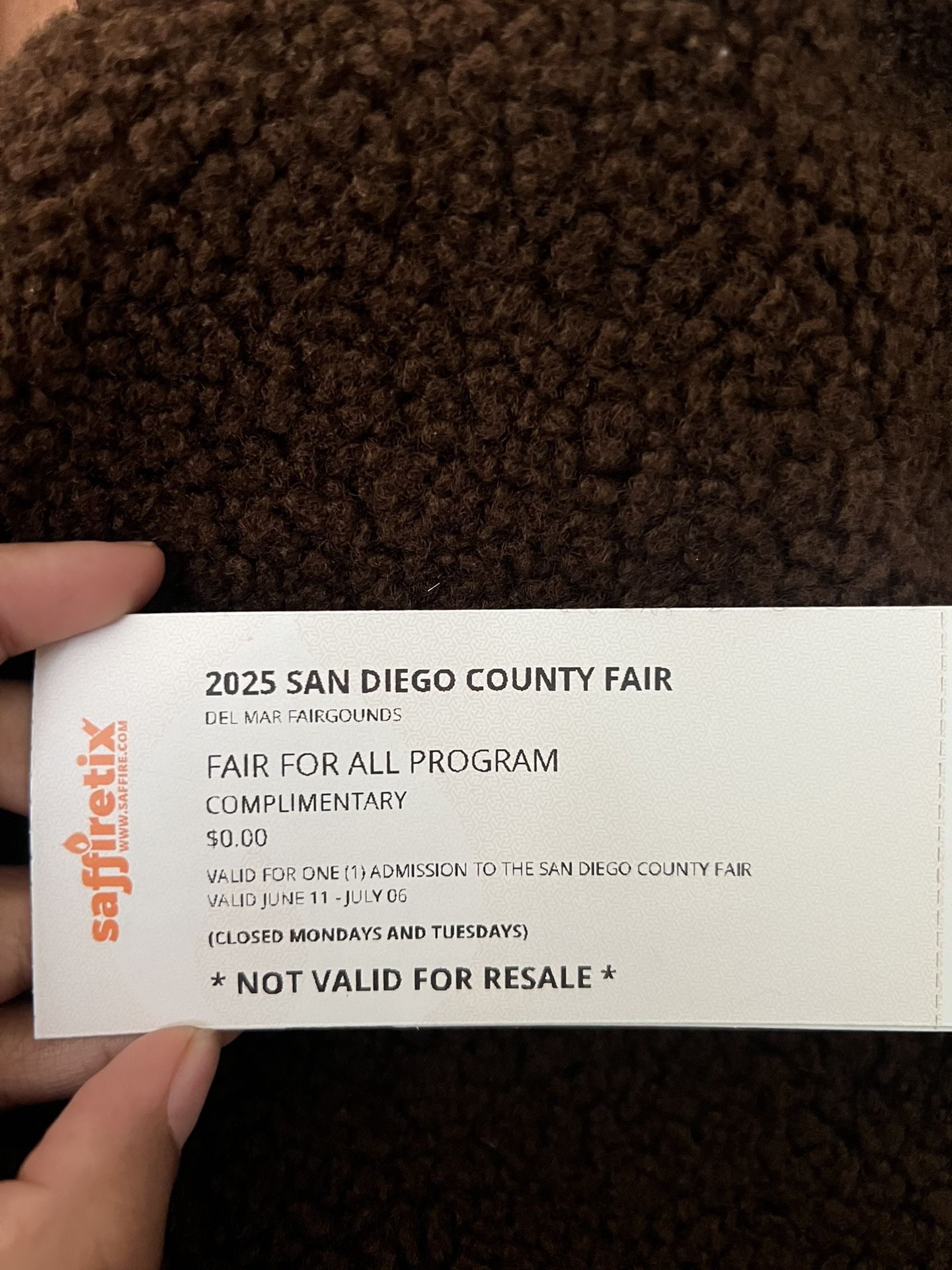 SD Fair Tickets