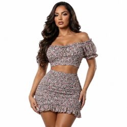 Floral sage set (small-medium)