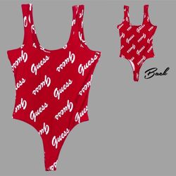 GUESS Dakota Signature Logo Bodysuit - Vintage