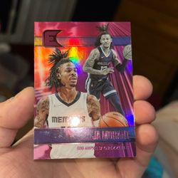 2021-22 Panini Chronicles Essentials Pink Ja Morant #306 Memphis Grizzlies