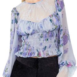 Free People Daphne Blouse