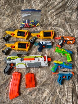 Nerf guns and bullets