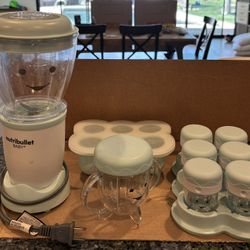 Nutribullet Baby Food Making System Blender And Storage