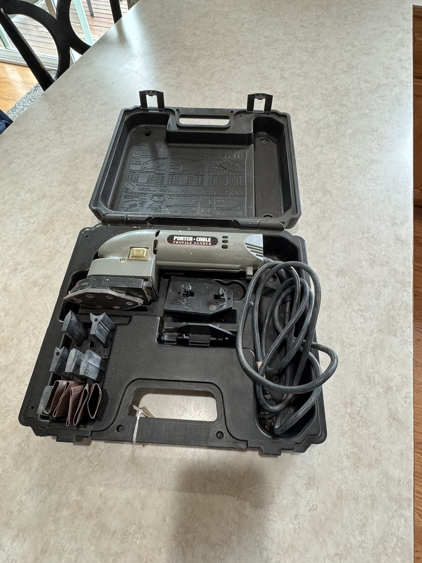 Porter cable Profile Sander With Case