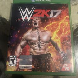 WWE 2K17 (Microsoft Xbox One, 2016)