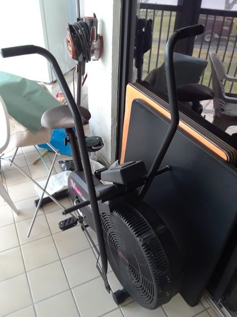 Vitamaster comfort air exercise bike
