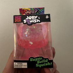 Needoh Jellyfish Jelly Squish Pink- NEW 2026