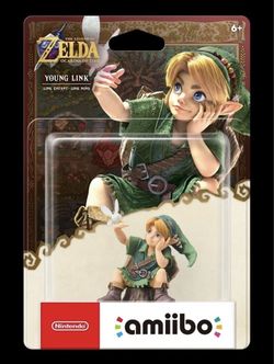 Nintendo Amiibo Young Link - The Legend of Zelda: Ocarina of Time **PRESALE**