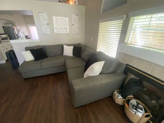 Two piece sectional couch