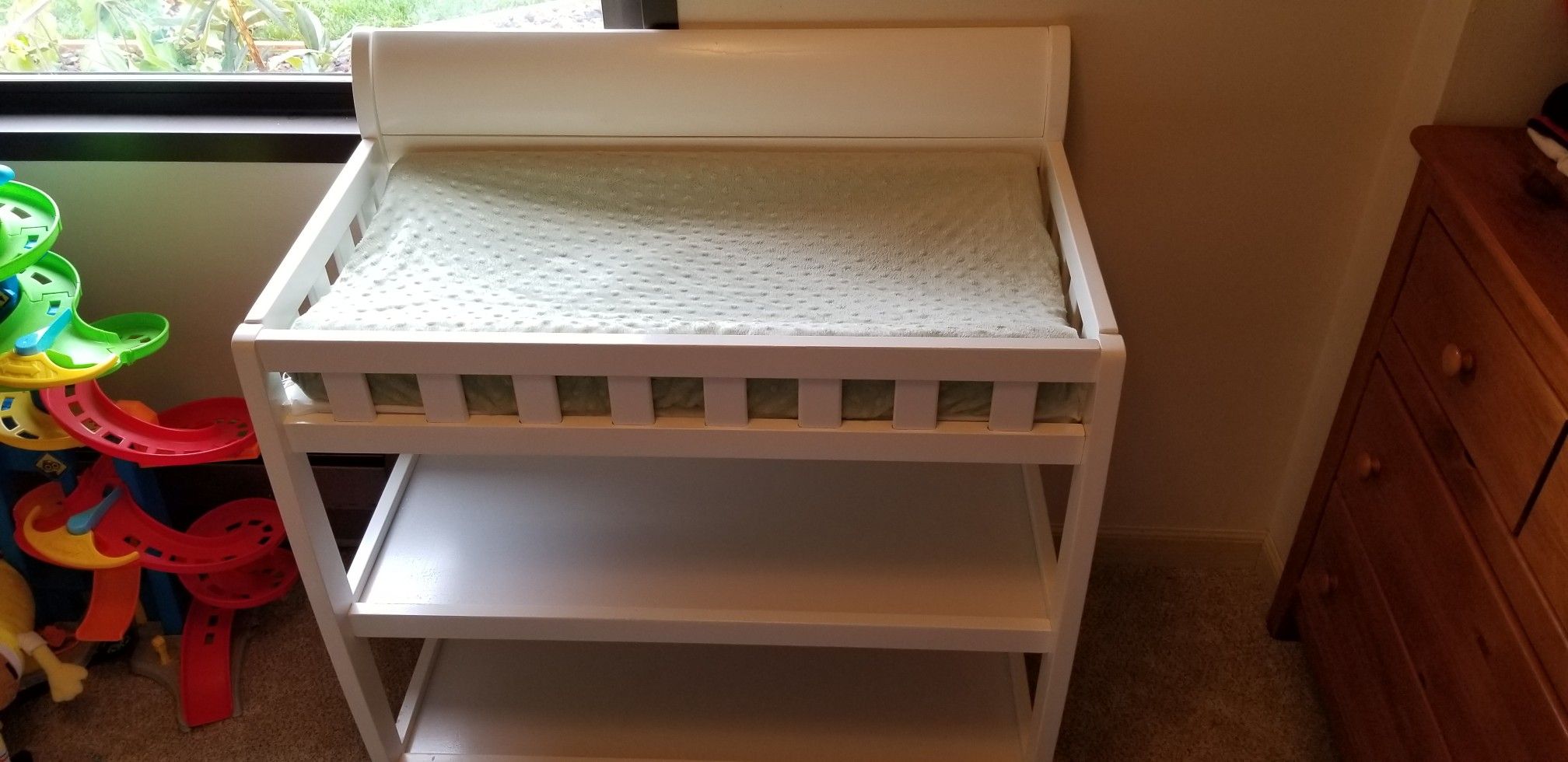 Baby/ infant Changing table with storage & pad