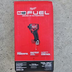 Milwaukee 18v Fuel 4 Gen Impact Driver Brushless With Variable Speed Brand New Tool Only 