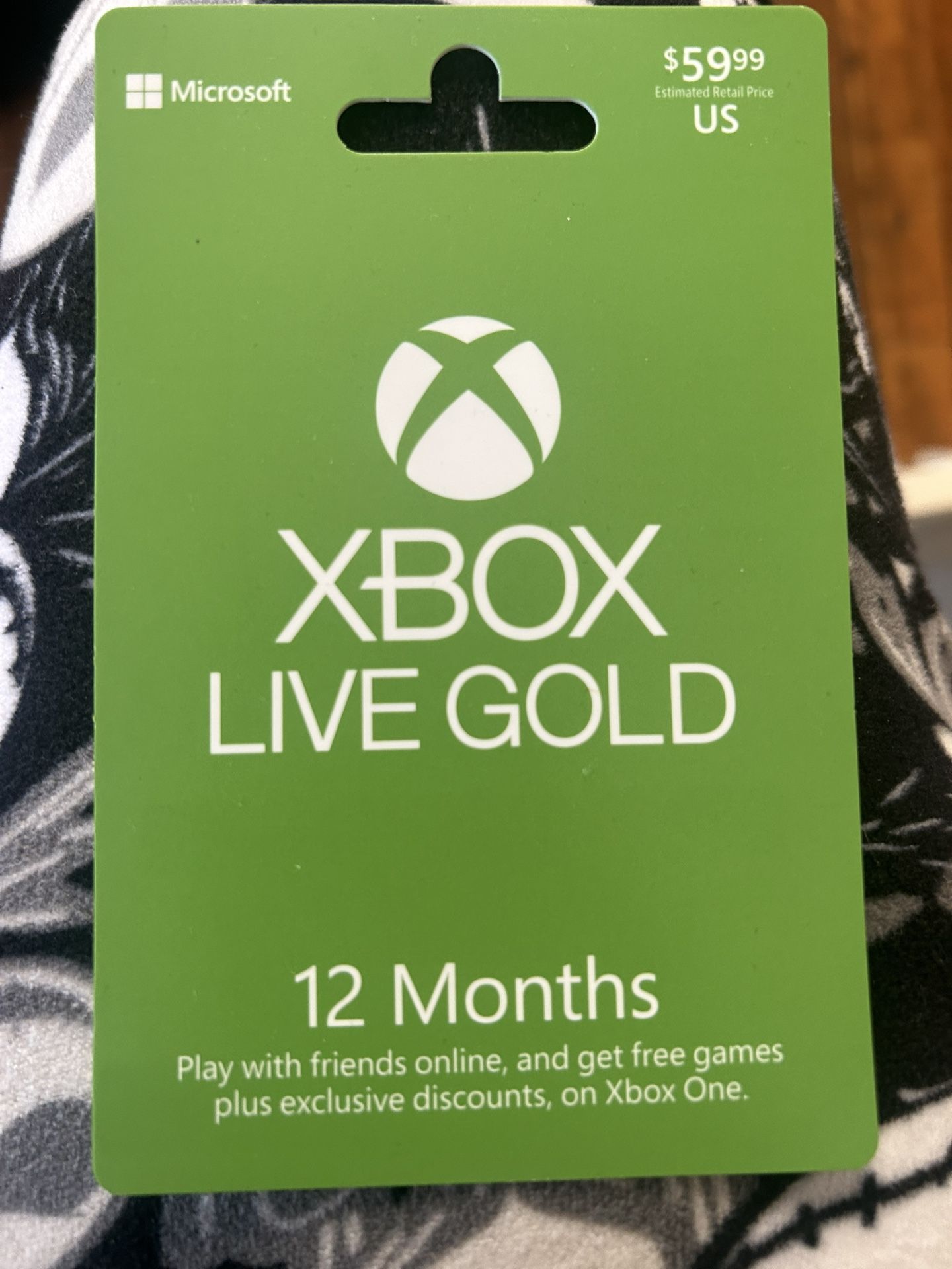 Xbox Live gold 12 Months